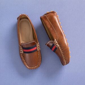 ELEPHANTITO Club Loafer Natural Brown - Toddler Loafers New